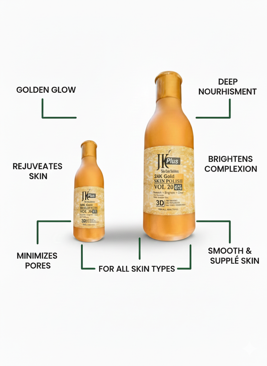 𝙅𝙆 𝙋𝙡𝙪𝙨  𝙂𝙤𝙡𝙙 𝙎𝙠𝙞𝙣 𝙋𝙤𝙡𝙞𝙨𝙝