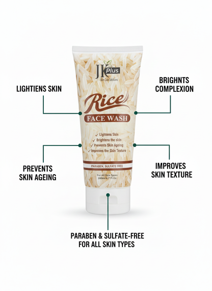 𝙅𝙆 𝙋𝙡𝙪𝙨 𝙍𝙞𝙘𝙚 𝙁𝙖𝙘𝙚 𝙒𝙖𝙨𝙝